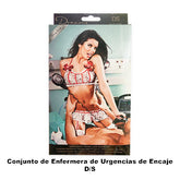 Disfraz  Emergency Room Lace Nurse Set Baci XL/XXL - Cake Sex Shop 2